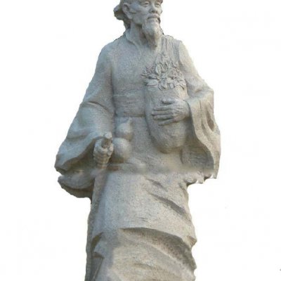 大理石古代名醫(yī)華佗石雕